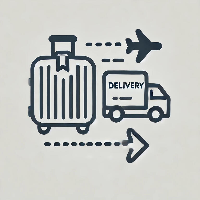 WE DELIVER YOUR LUGGAGE